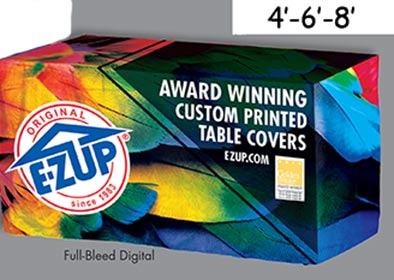 Vendor Table Covers W/Digital Print